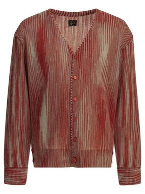 Needles Striped Cardigan Tag Size L Men